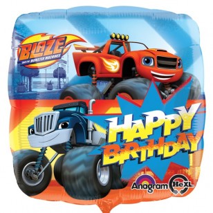 Blaze & The Monster Machines Happy Birthday Balloon